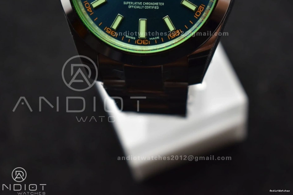 116400 SS Milgauss Steel 904L Edition Dial VS GV Best Bracelet Blue 1:1 on Youthful 909 VSF 0505